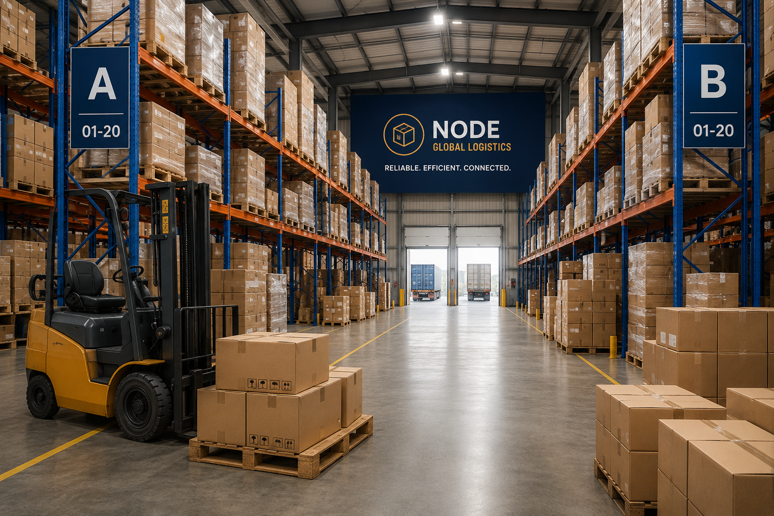Node Global Logistics warehouse and cargo operations